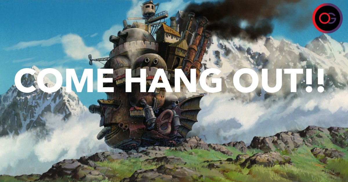 OneGuild4All's tweet image. Tomorrow's Movie Night in the One Guild Server will be Howl's Moving Castle!! Come one Come all! (actually 18+ only). We'll start around 4PM PST on December 13th 2022.

#Discord #OneGuild4All #MovieNight #StudioGhibli 

discord.gg/a7rwDs9r