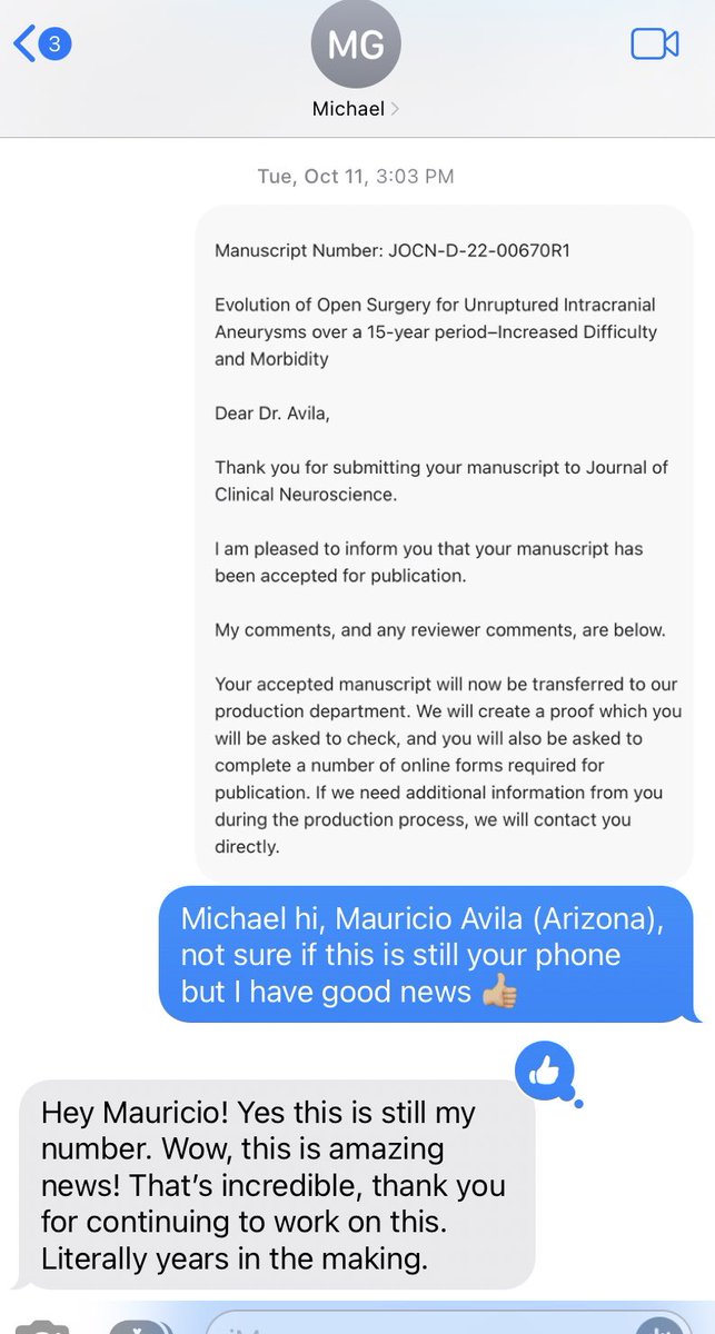 Teamwork, always trying to help our medical students with their projects, this one took some extra time…
Back then Michael was a <a href="/UAZMedTucson/">UA College of Medicine – Tucson</a> Med Student he is now a PGY-3 neurosurgery resident <a href="/UTHealthNeuro/">UT Neurosurgery</a> ! #Aneurysm #MedEd #Vascular 
🔹Link: sciencedirect.com/science/articl…