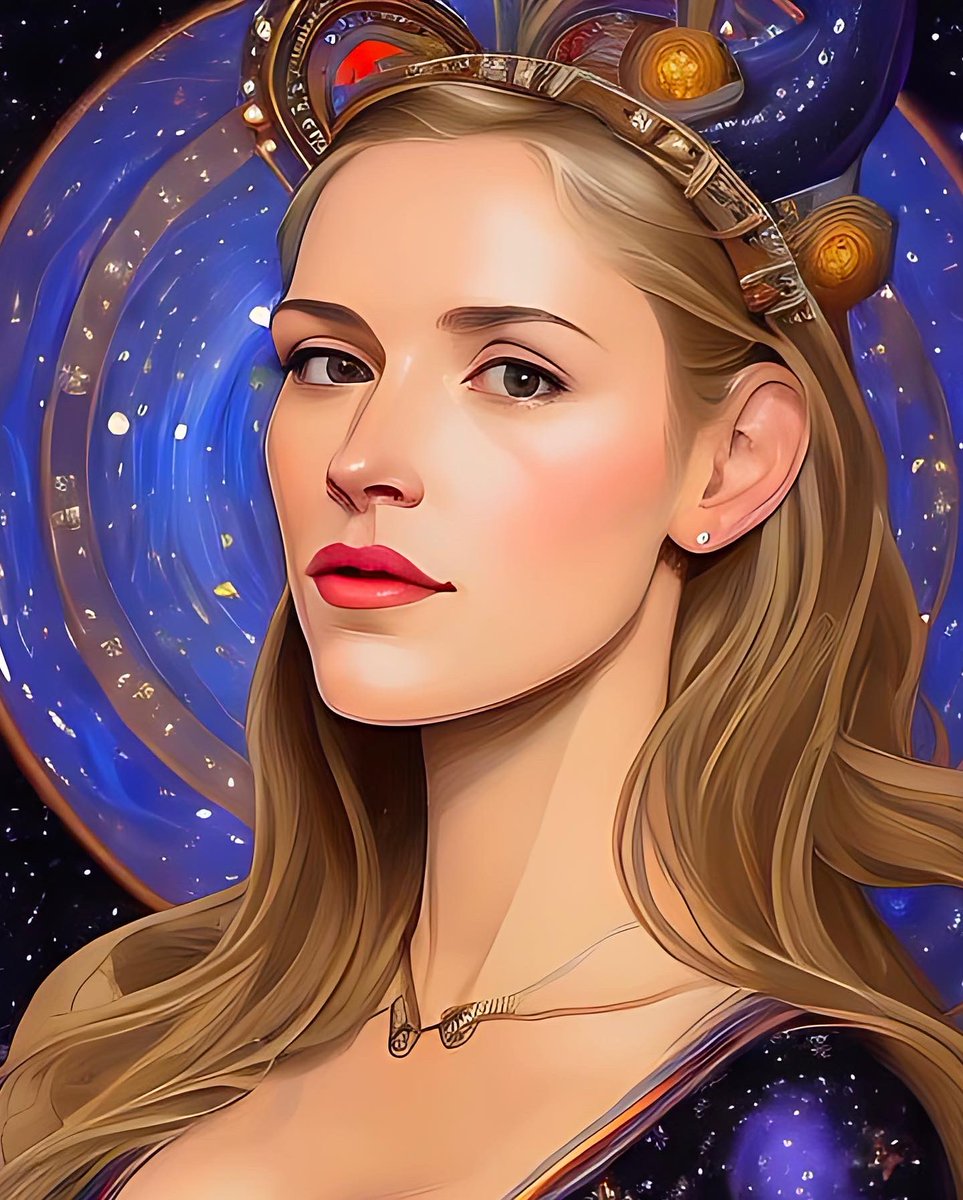 chloethecoach's tweet photo. Who owns the facial recognition data for #AIart portraits? What about intellectual property and #theft from #artists? How will this affect already undervalued human creativity? Is #AI art creepy or does it open us to a world of possibilities? 🪐🌈⚡️✨ What do you think? https://t.co/dZxjzDXeuy