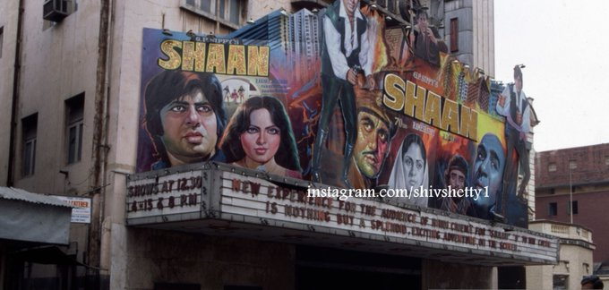 rajib14's tweet photo. #42YearsOfSHAAN #SHAAN  #AmitabhBachchan  seperate space is reserved for @SrBachchan @rgsippy @rohansippy @juniorbachchan 
@luvsalimkhan  @Javedakhtarjadu  #SalimJaved
During it's release at #Ellite 
pic source : @shiv_shetty1 @ashoksingh68 @aspalod  @sanjay_patodiya  @BanerjeeRb https://t.co/ug0r9dKLTQ