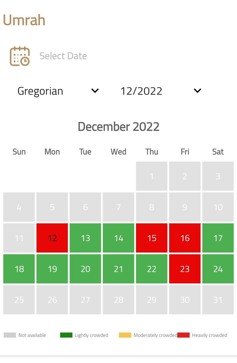 Booking Your Umrah Permits Is Mandotory via the Nusuk App 

To Avoid disappointment, ensure you book your permits before you proceed towards performing Umrah