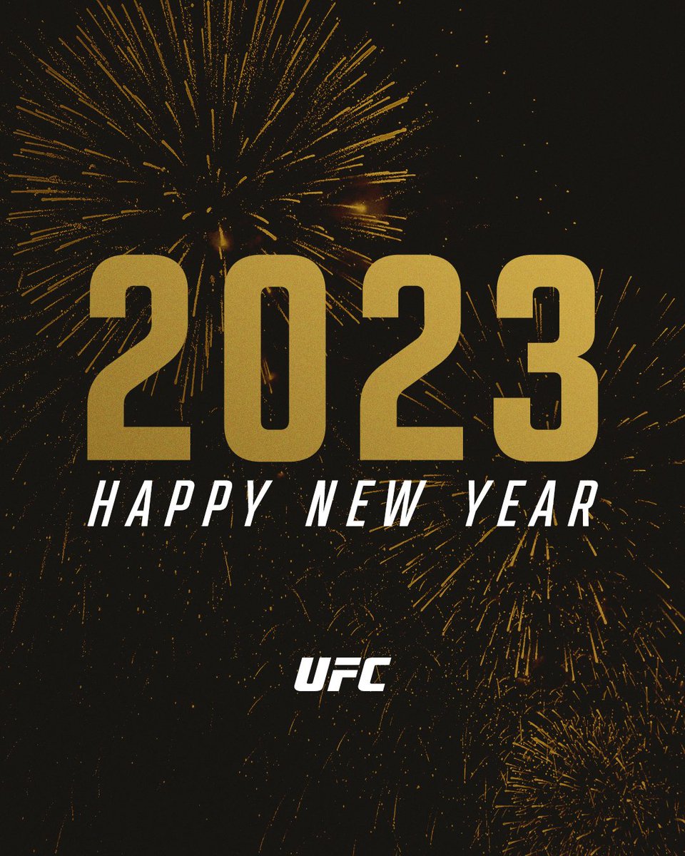 Happy New Year fight fans! 👊