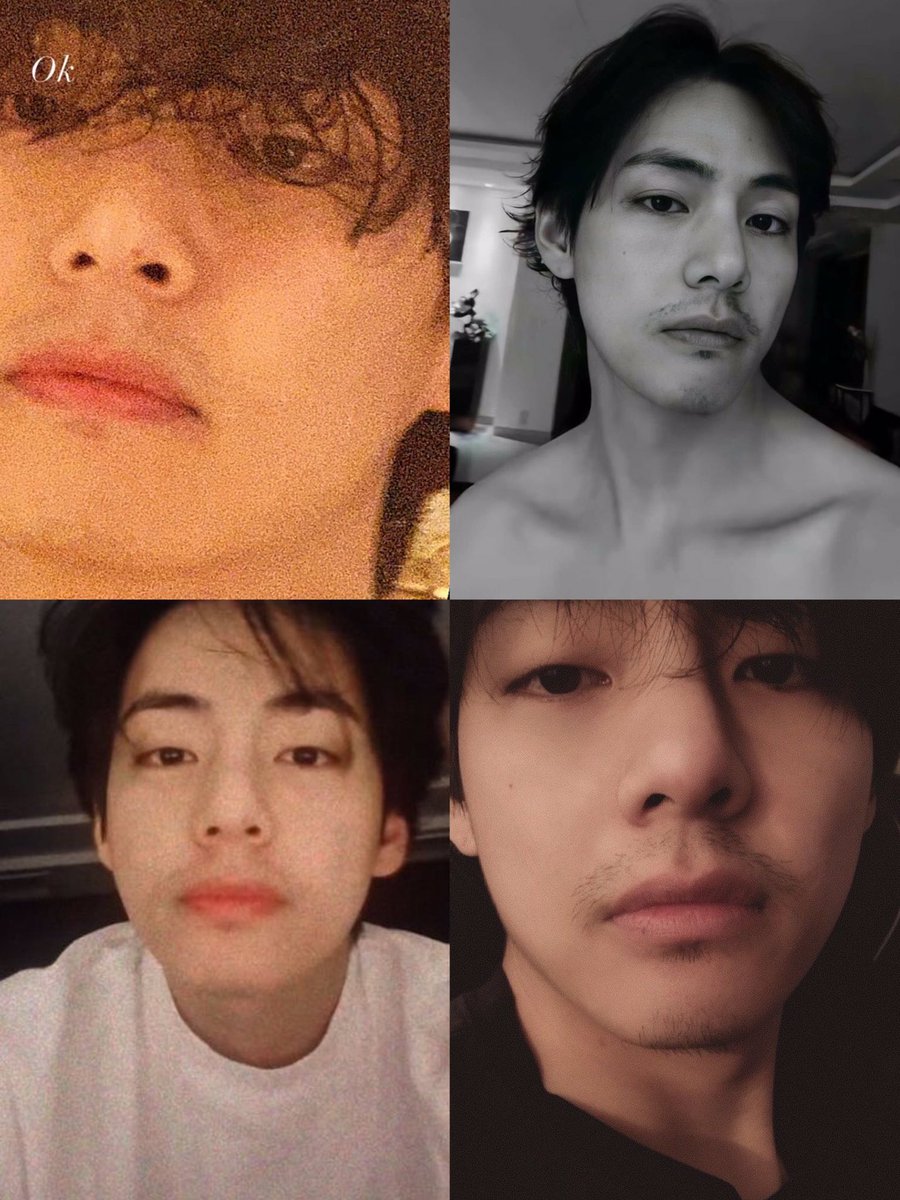 Taehyungimpact's tweet photo. Taehyung’s barefaced with stubble, he’s so handsome 🥹 https://t.co/68liBAZP2K