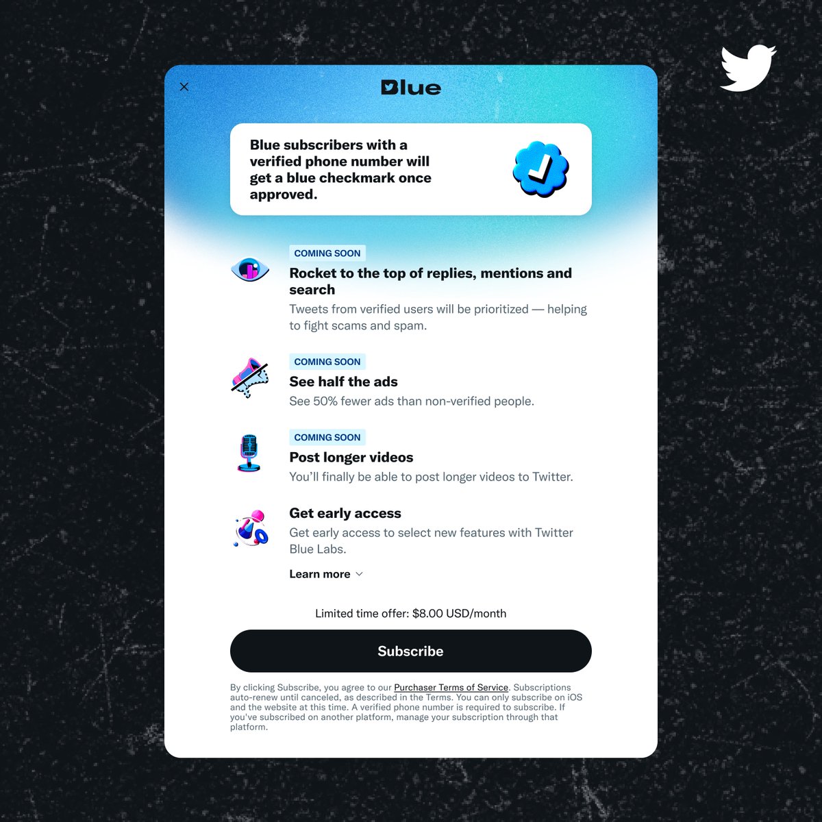 Twitter bug let legacy verified accounts see blue check in their profile