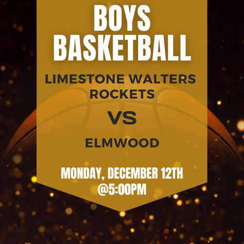 Boys Basketball is tonight vs. Elmwood. The livestream will start at 5pm: youtu.be/kaVtv-wisBM LET'S GO ROCKETS! 🚀🏀✨