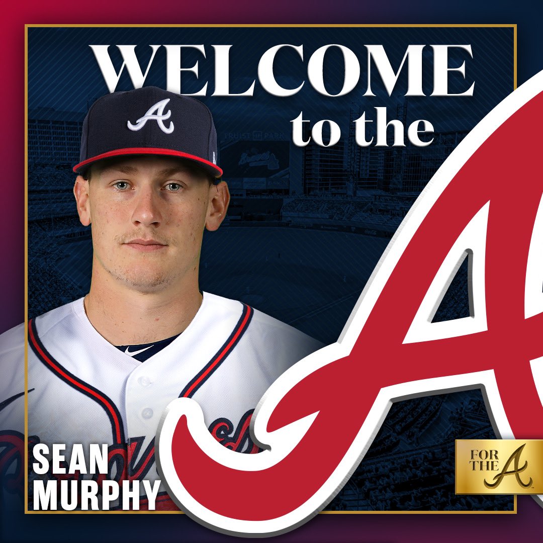 Atlanta Braves on X: Welcome to the A, Sean Murphy! #ForTheA   / X