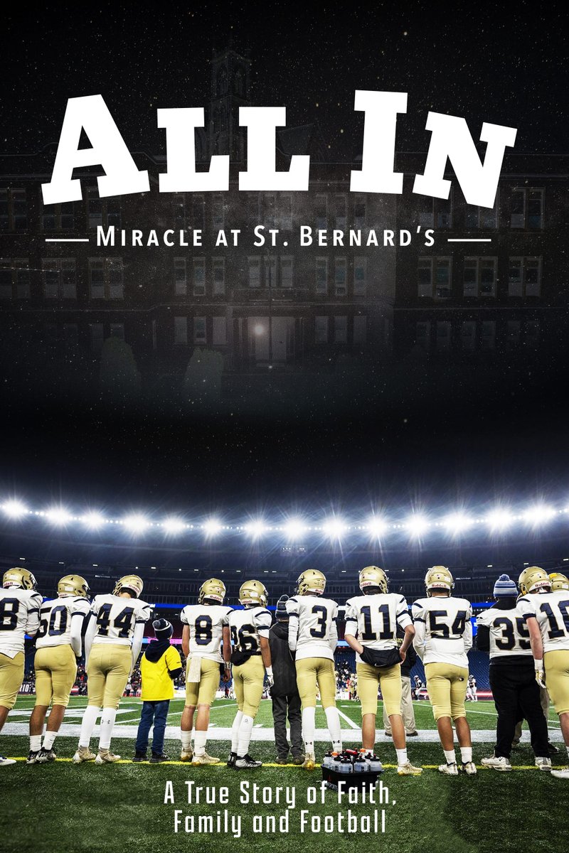 MarcLore's tweet photo. I love when people take risks and bet on themselves. That's just what the community of St. Bernard's high school in Fitchburg, MA did, along with the smallest football program in the state. (1 of 4) https://t.co/mvObmVdPkn
