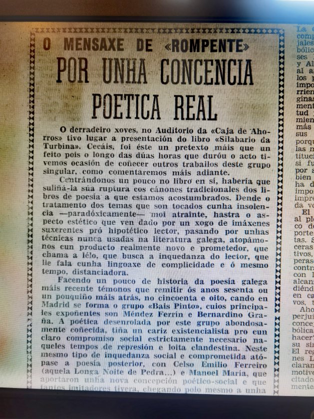 María Xosé Porteiro tweet media