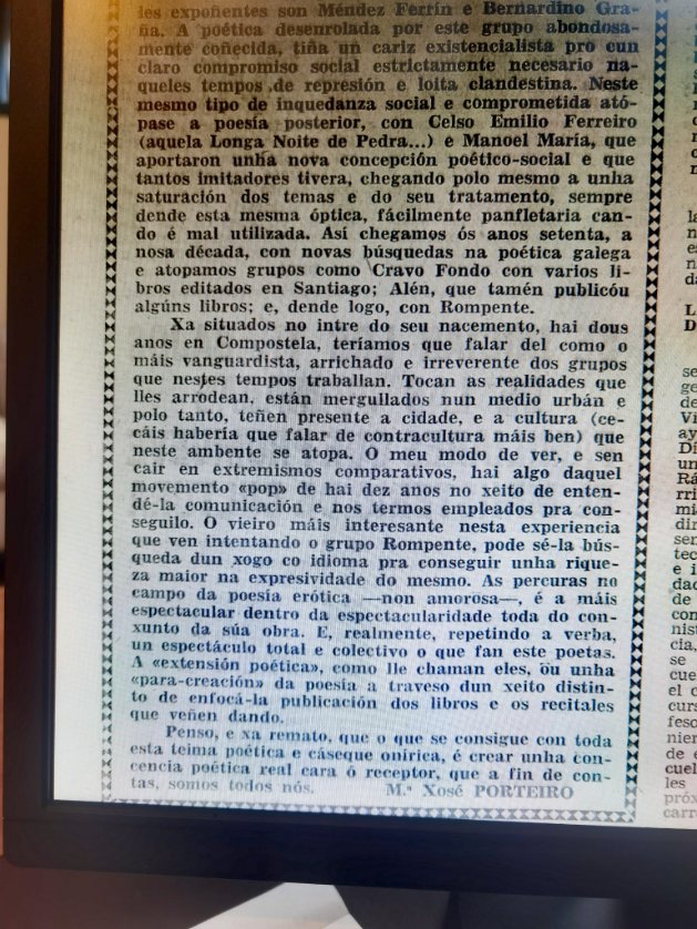 María Xosé Porteiro tweet media