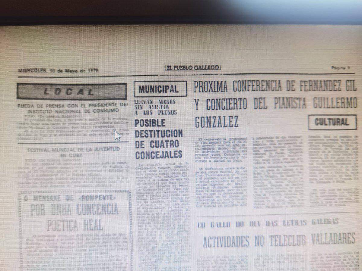 María Xosé Porteiro tweet media