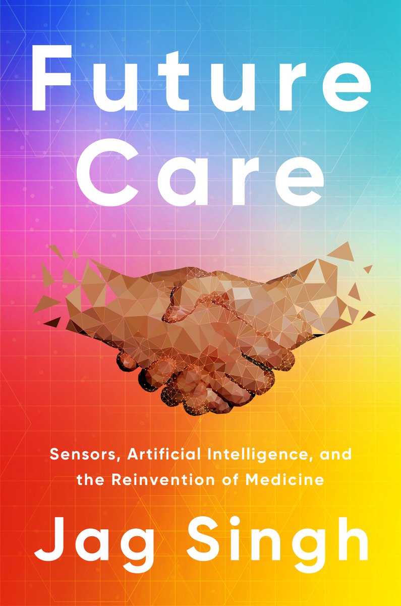 Very excited to share the cover of my new book, Future Care, which explores the evolving landscape of healthcare with new age technologies. Preorder now on Amazon or visit your local bookstore to receive your copy on June 13, 2023! tinyurl.com/jagsinghmd