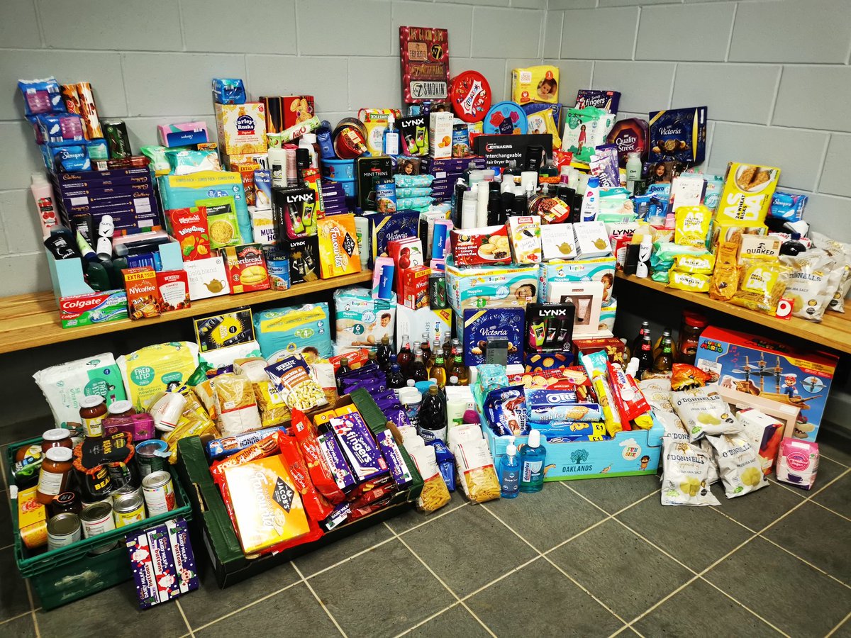 What an amazing end result. We handed our donation over to Paul Doherty and foodstock tonight. Thankyou everyone for your generousity - we are so happy to be able to help those struggling this christmas. #morethanjustaclub #foodstock #helpingthoseinneed #thankyouallforyoursupport