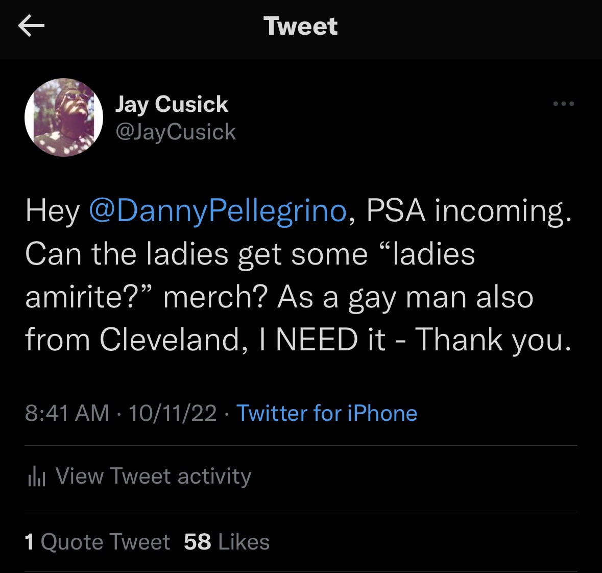 Jay Cusick tweet media