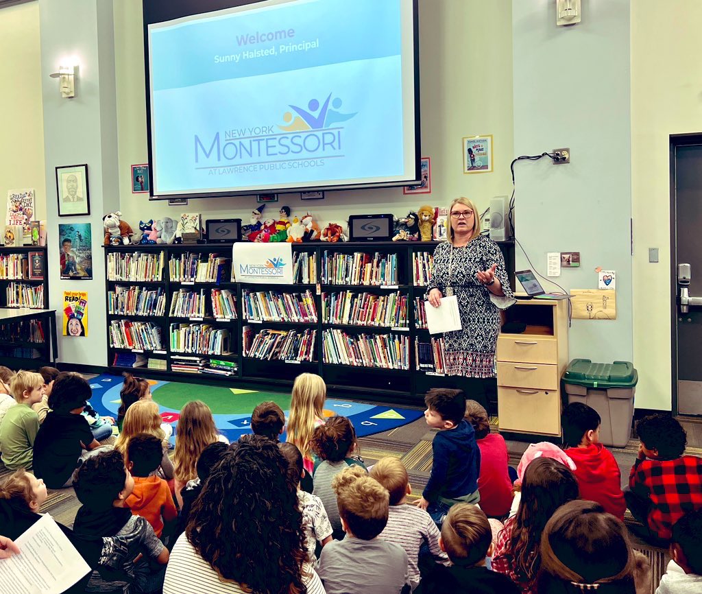 Join me in welcoming our neighbors <a href="/usd497/">Lawrence USD 497</a> NYM to the Public Montessori Movement!  Today is one for the KS history books! Congratulations New York Montessori School; The state of KS’ 1st Public Montessori School! <a href="/AMIUSA/">AMI/USA</a> <a href="/MontessoriNCMPS/">National Center for Montessori inthe Public Sector</a> #storyworthy @draslewis_visionary