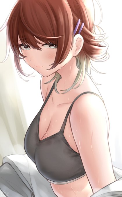 汗だくな美琴描きました☺️#シャニマス 