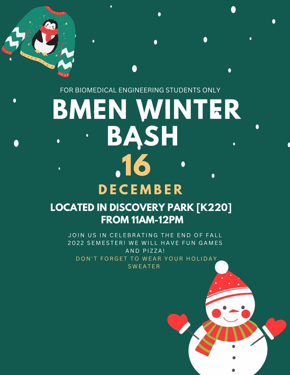 Join us in celebrating the end of Fall 2022 semester on Friday December 16th, from 11AM -12PM. We will have PIZZA!