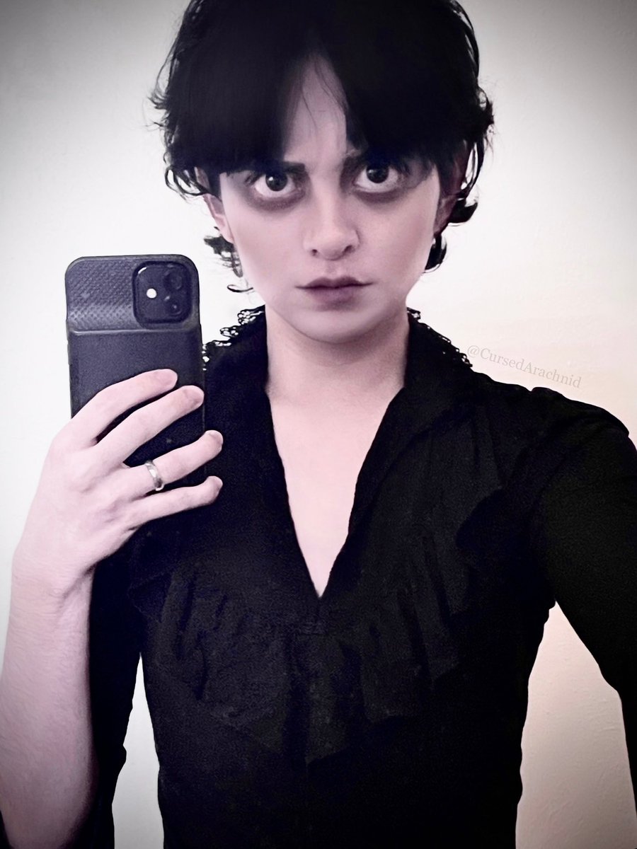 SPIDER! on Twitter: "RT @CursedArachnid: if wednesday was a boy"