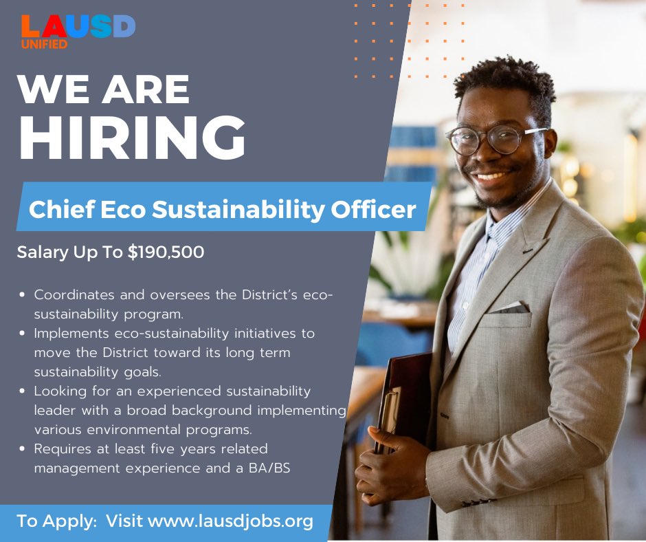 LAUSD Classified Jobs ( LAUSDjobs) / Twitter