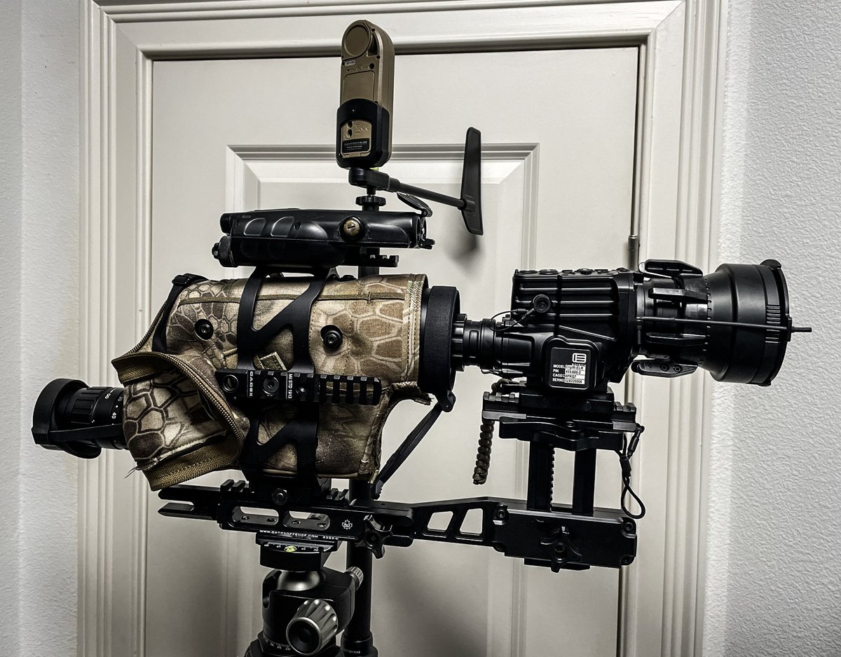 Cadexdefence's tweet photo. Did you know we do a lot more than just rifles here at Cadex? Sometimes you just need to do it all at once! Our surveillance kits are the perfect solution for all spotting and over watch needs. Only thing missing is our rear camera mount!
#CADEX #cadexdefence #spottingscope https://t.co/3n9VoJlwhg