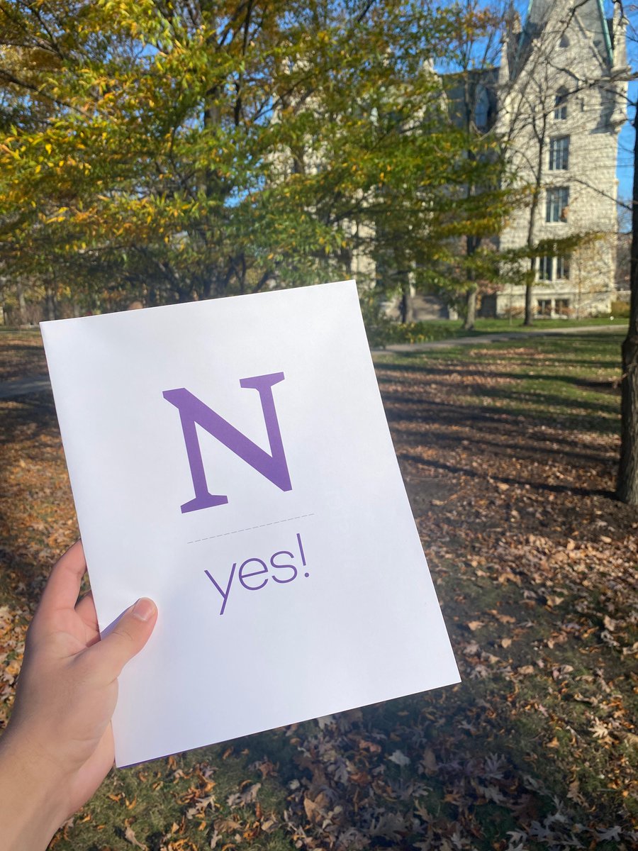 Fall is almost gone, and Winter is coming... ❄️ ⚔️ We're eager to release decisions for #NU2027 Early Decision applicants this Friday, December 16!  Good luck to all who applied!! 😼💜 #NU2027