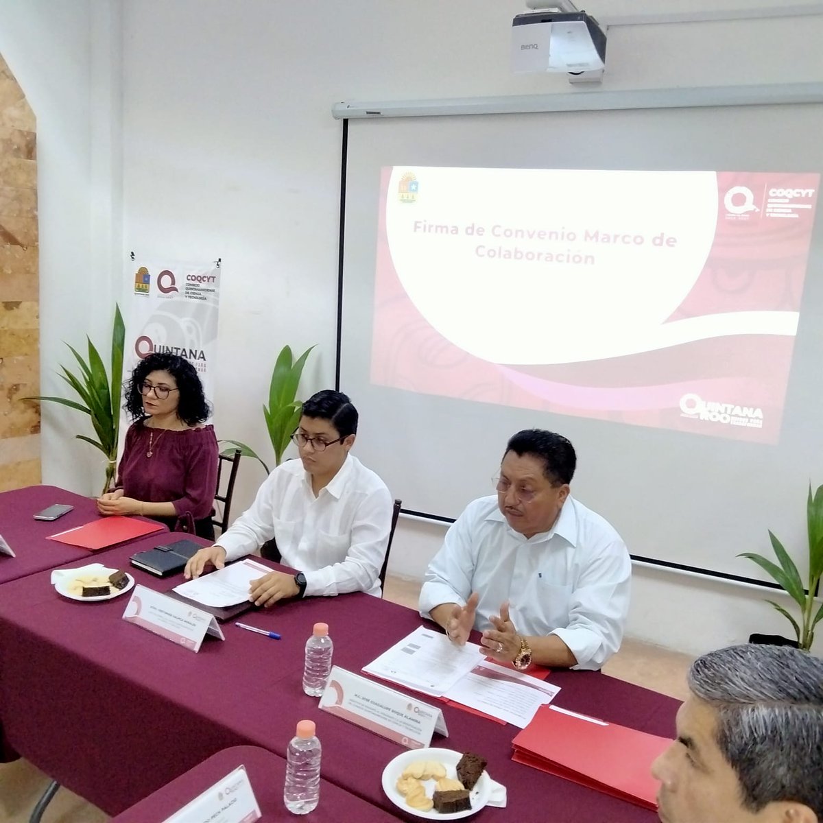COQHCYT's tweet photo. Firma de un convenio marco de colaboración entre el Consejo Quintanarroense de Ciencia y Tecnología, y 15 instituciones de educación superior publicas y privadas de toda la Entidad. https://t.co/1u0sJNaDHb