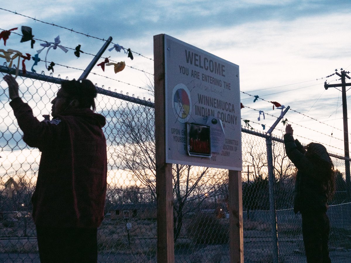 ICTPressPool's tweet image. Indigenous elders evicted and banished from Winnemucca Indian Colony without trial. Fourteen long-term Paiute and Shoshone elders and residents evicted from their homelands on December 2, 2022.  indiancountrytoday.com/the-press-pool… via @IndianCountry #ICTPressPool