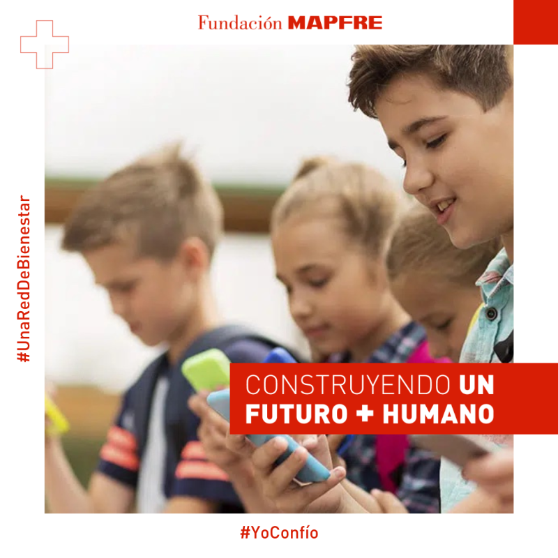 fmapfre's tweet photo. ¿Puedo detectar si mi hijo sufre #ciberacoso? 
Atento a estas señales: 

➡ Mal descanso/insomnio
➡ Alteraciones del estado de ánimo
➡ Conductas de introversión y aislamiento
➡ Bajada del rendimiento académico

Nunca es tarde para ayudarles. Más consejos:👇