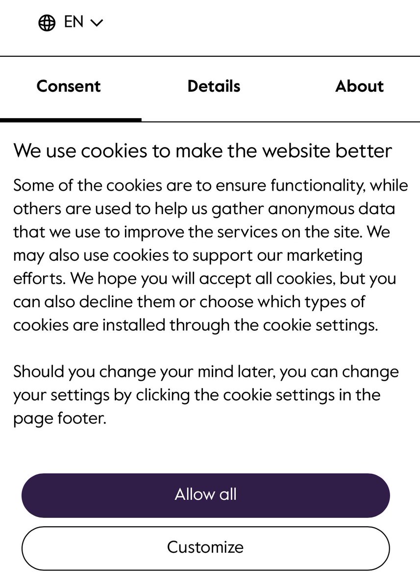 Every time I come back to Europe, I’m reminded of the absolute batshit insanity that cookie warnings are. Idiotic, poorly thought out, user experience-killing compliance garbage that can’t possibly do anything to improve privacy in any meaningful way whatsoever.