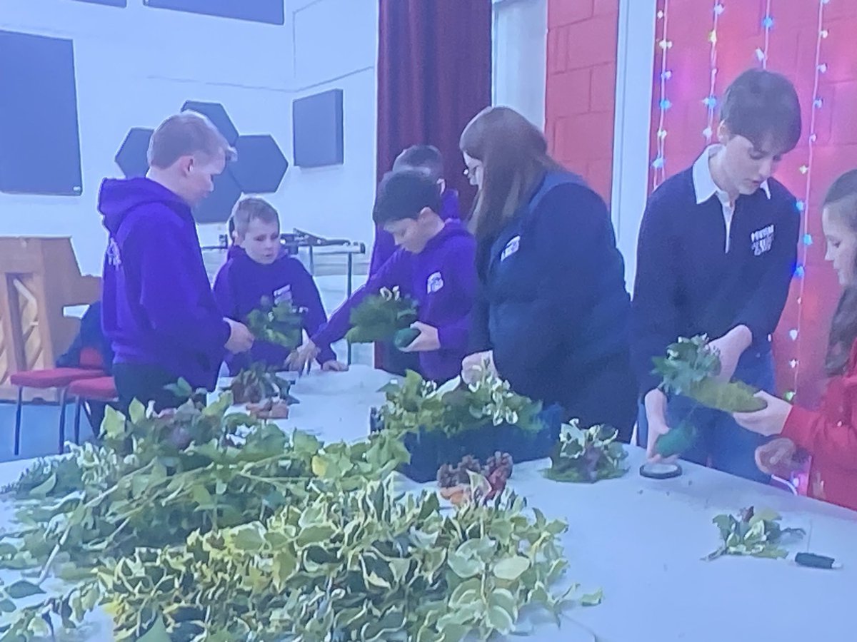 Great to see  Pontfaen Yfc members on ITV news