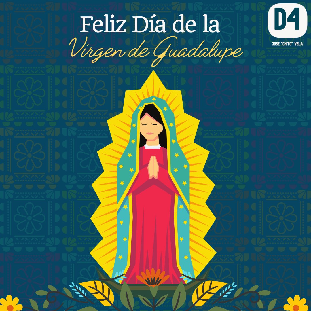 ¡Feliz #DiaDeLaVirgenDeGuadalupe! In Mexican and Catholic culture, the Virgin Guadalupe, a Catholic saint, is celebrated on December 12. Many folks get together to pray, eat, and enjoy religious festivities during this national holiday. 🙏🕯️