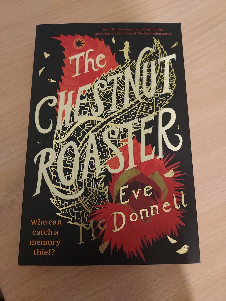 Bought myself an early Christmas present. #TheChestnutRoaster by @Eve_Mc_Donnell . It's a thing of beauty. Can't wait to get stuck in!