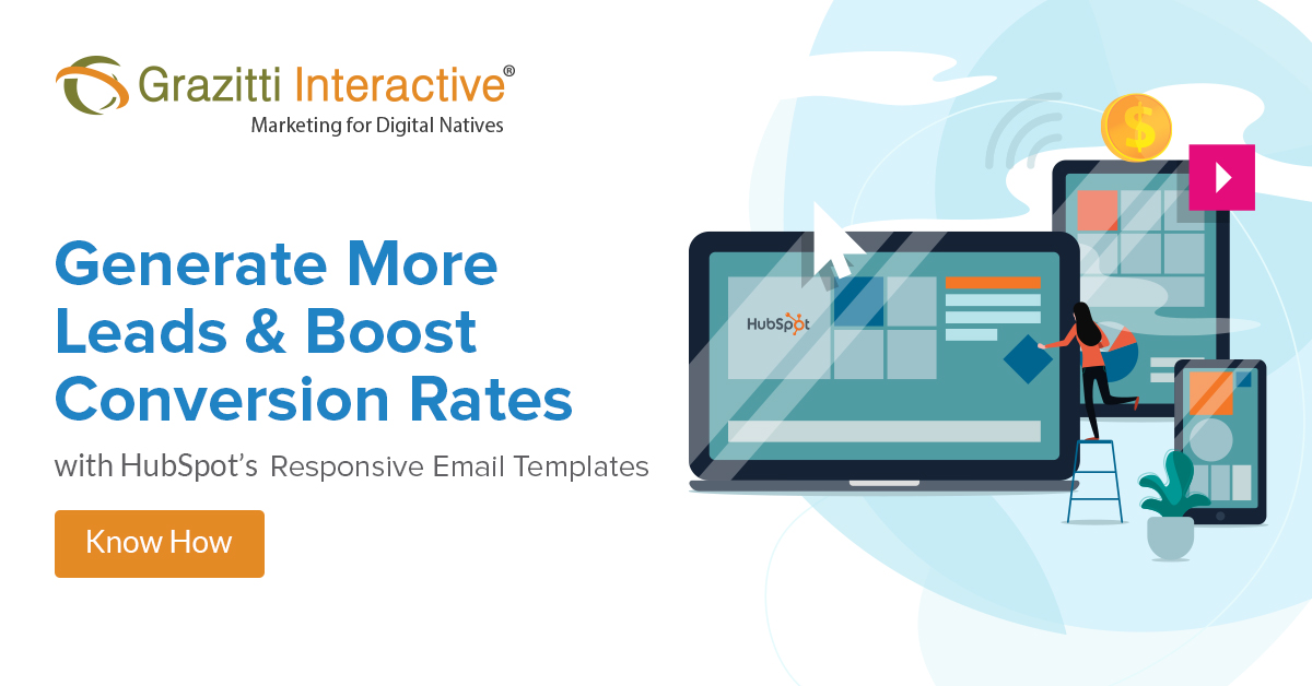 Grazitti's tweet image. HubSpot&apos;s responsive email templates can help you boost user engagement, generate more leads, and eventually close more deals. Here’s how to use them to your advantage.

👉 rb.gy/ckhgqt 👈

#hubspot #hubspotmarketing #hubspotautomation #emailcampaign #grazitti