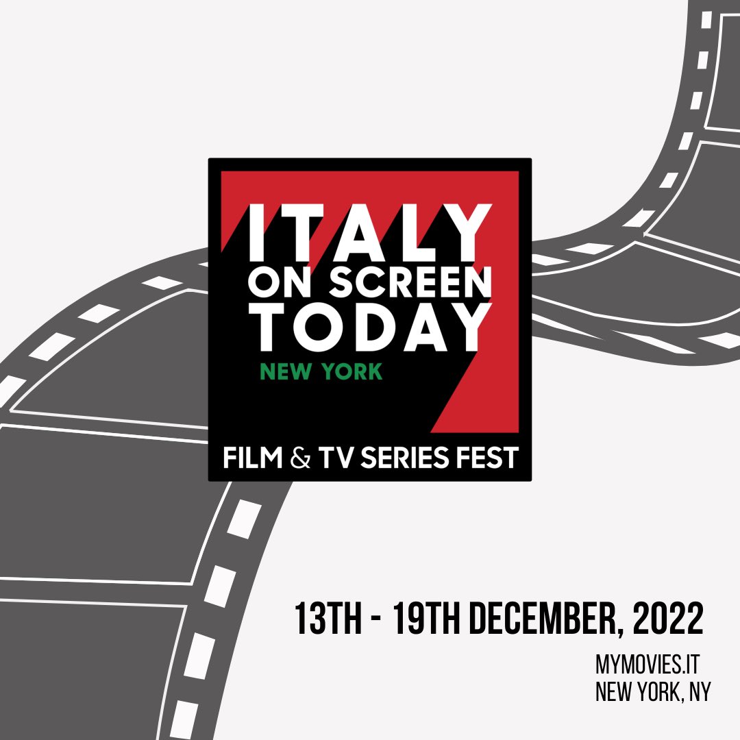 #ItalyonScreenToday | 13th - 19th December 2022 | New York, NY | MyMovies 

The 7th edition of #ItalyonScreenToday New York Film&amp;TvSeries fest starts tomorrow with a program that wants to celebrate the best of contemporary #italian production✨
Don’t miss it‼️