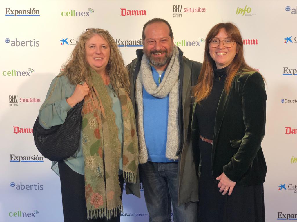 ✨ Amazing night at 2022 #PremiosExpansiónStartup gala at the Fábrica Damm in Barcelona ✨ <a href="/MartaPrincep/">Marta Príncep</a> <a href="/AlbertGZamora/">Albert G. Zamora</a> <a href="/HelenaArumi/">Helena Arumí</a> 

premiosstartup.expansion.com

#WeAreVentureBuilders #HealthTech #TechTransfer #entrepreneurship #innovation