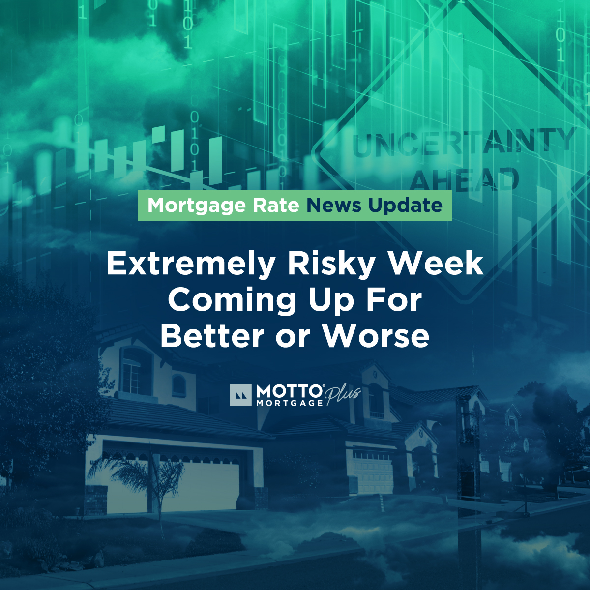PlusMotto's tweet image. Extremely Risky Week Coming Up For Better or Worse.

Close your mortgage in record time with the best rate. Go Faster. Go Smarter. GoSimpler.com

rentsucks.com/mortgage-rate-…