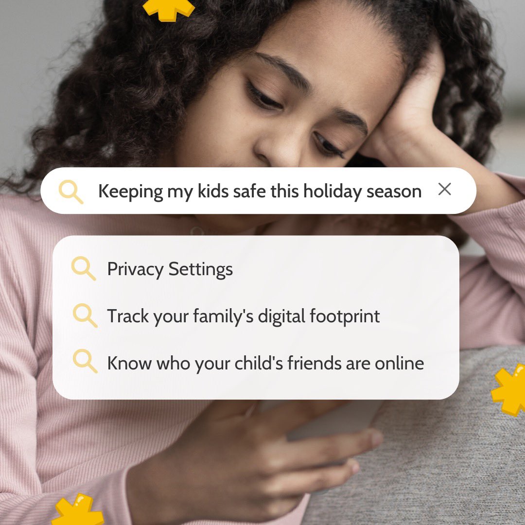 CyberLegendsInc's tweet photo. How are you keeping your kids safe this holiday season? Check these out and drop your favourite tips below!
#cyberlegends #tech #devicesafety #cybersafety #digitalsafety #holidaytips #onlinesafety #safetytips #education https://t.co/toZmJkbcK1