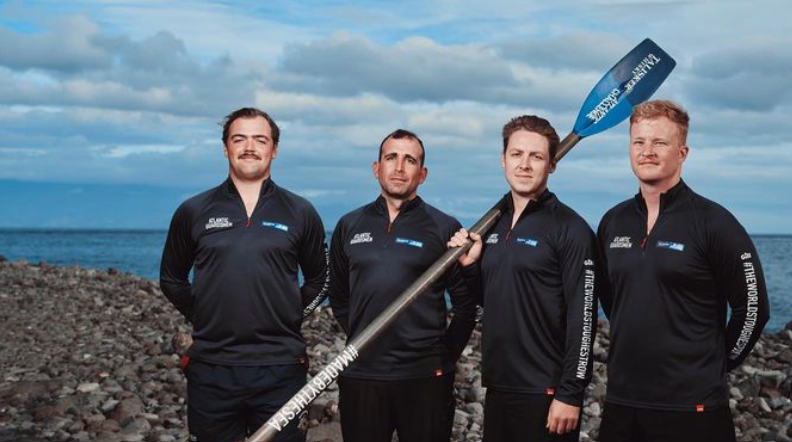 AND THEY'RE OFF!!! The team have set off today for the long row across the Atlantic. They are doing this in support of military and mental health charities so head over to Atlantic Guards Men atlanticguardsmen.com to donate and show your support. #AtlanticGuardsmen