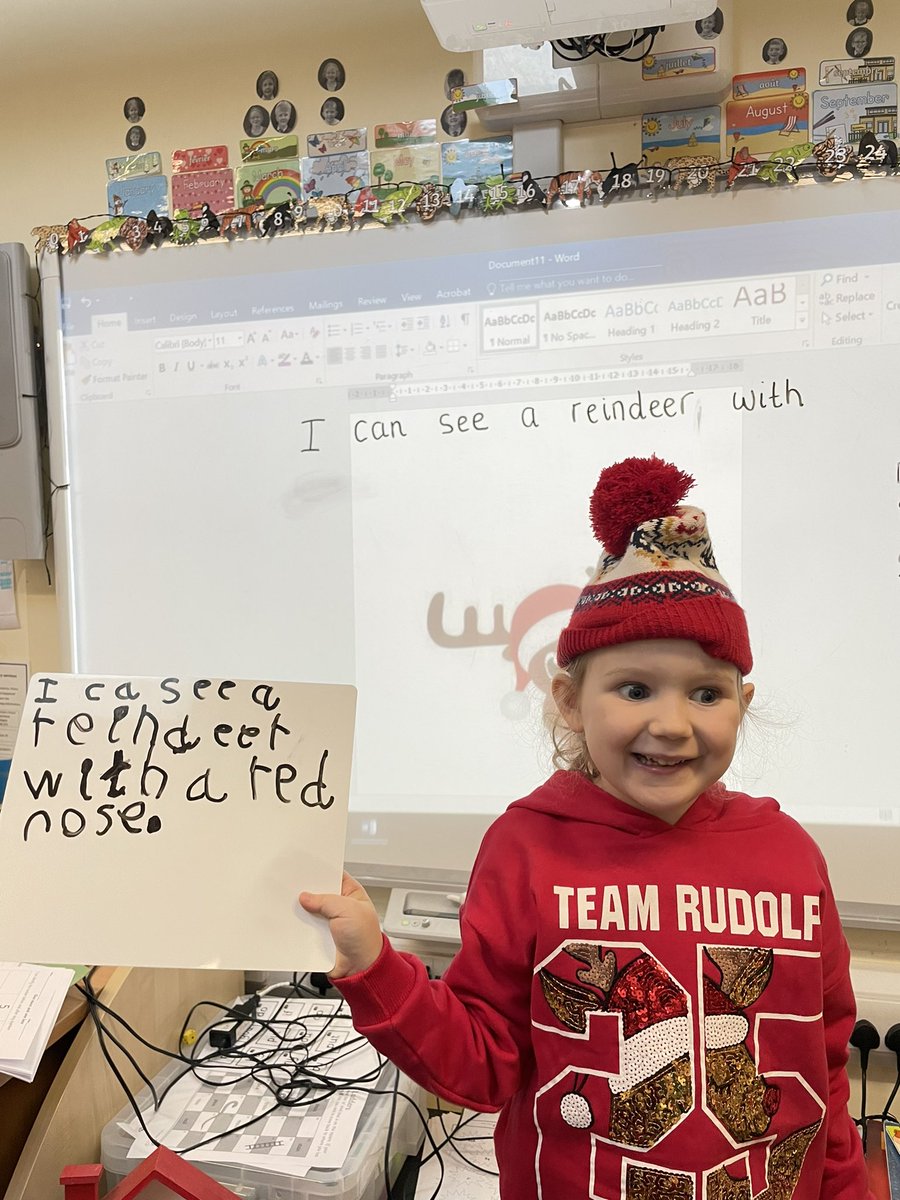 We have been developing our sentence writing skills in the class daily! This is what we have created so far!