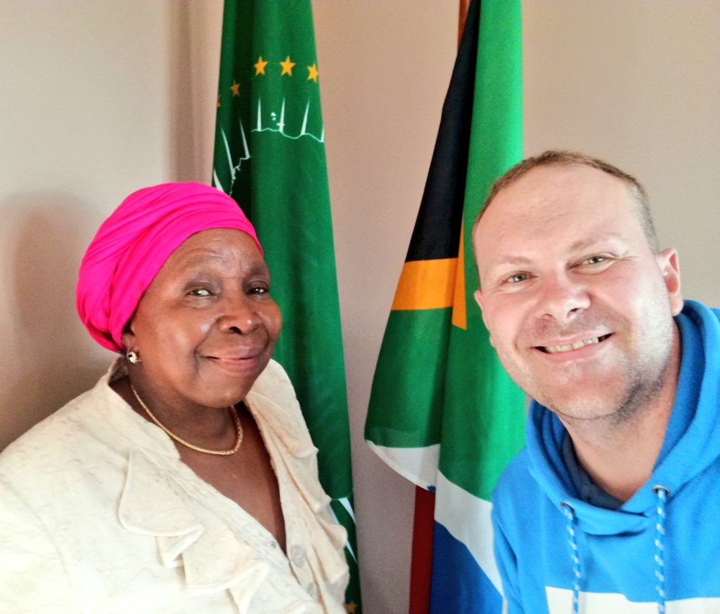StevenTaylorSA's tweet image. Great engagement with Minister @DlaminiZuma. She had LoadShedding at her home and we spoke about the effects that it is having on South Africans. She is a women so that makes her less important in South Africa. So very sad. All women matter.