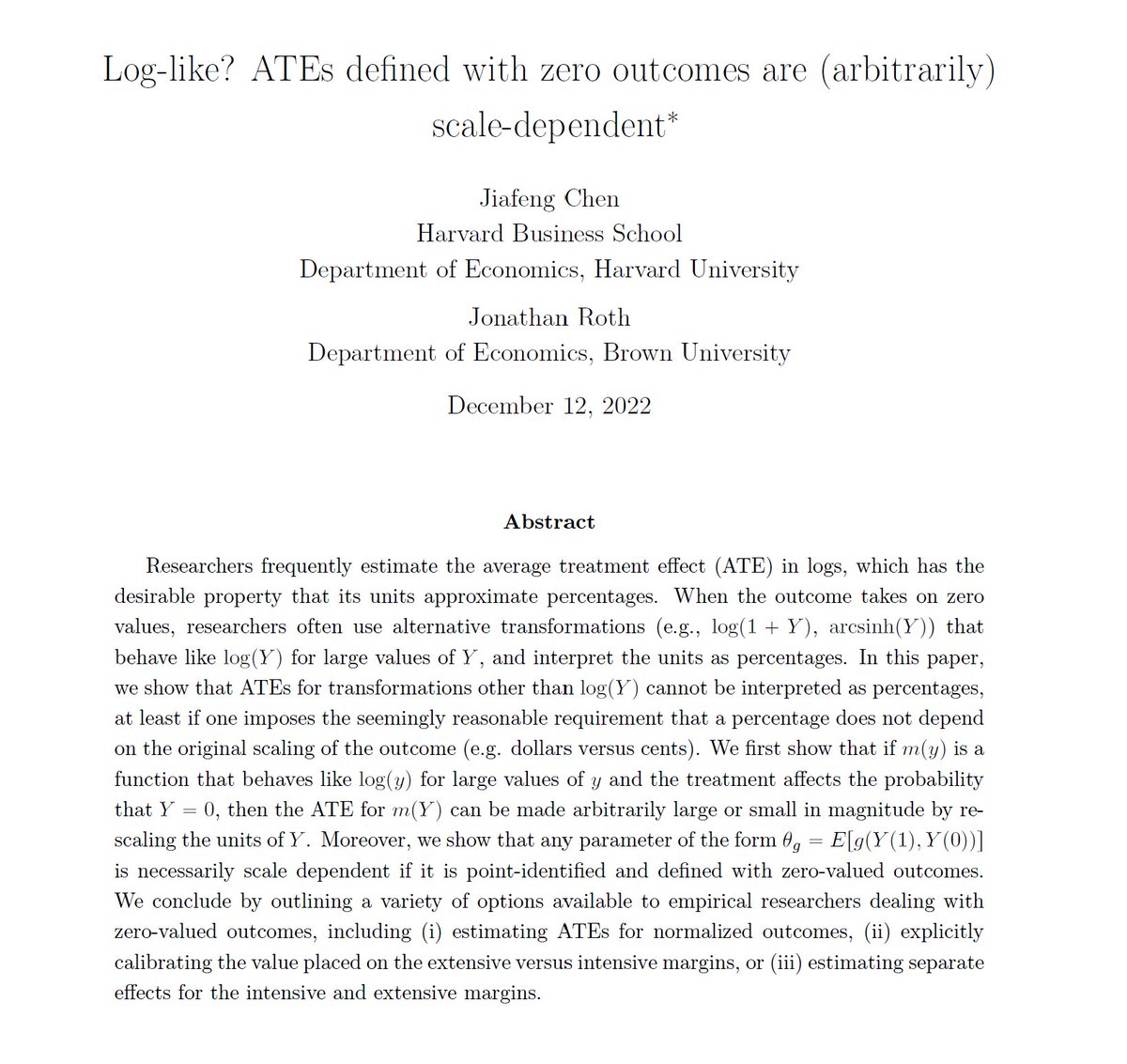 pedrohcgs's tweet photo. Twitter is fun because we can promote the work of friends and people we admire!

Today I want to call your attention to a brand new paper by @jondr44 and @jiafengkevinc, available at: https://t.co/YKsxDhFOAm 

What is the gist? 

Check the abstract! https://t.co/c74Rnc1ZwZ