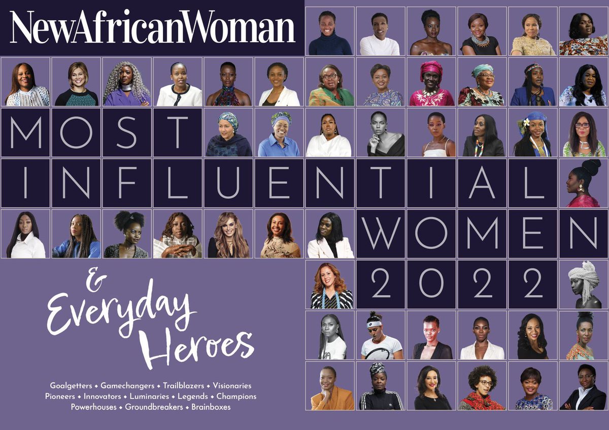 Hindou (@hindououmar) on Twitter photo I am very proud ๐ฅฒ to be among sisters <a href="/AminaJMohammed/">Amina J Mohammed</a>, <a href="/MumbaMusondam/">Dr. Musonda Xoliswa Mumba</a>, <a href="/ahunnaeziakonwa/">Ahunna Eziakonwa</a>, <a href="/mokymakura/">Moky Makura</a>, <a href="/lizwathuti/">Elizabeth Wathuti , O.G.W ๐ฐ๐ช</a>, <a href="/DanaiGurira/">Danai Gurira</a>, <a href="/Lupita_Nyongo/">Lupita Nyong'o</a>, <a href="/RobertaAnnan/">Roberta Annan</a>, #PreciousMotsepe, <a href="/OulimataSarr/">Oulimata Sarr</a>, <a href="/NOIweala/">Ngozi Okonjo-Iweala</a> & many others in the #MostInfluentialAfricanswomen2022 #BeTheChange ๐บโ๐พ I am very proud ๐ฅฒ to be among sisters <a href="/AminaJMohammed/">Amina J Mohammed</a>, <a href="/MumbaMusondam/">Dr. Musonda Xoliswa Mumba</a>, <a href="/ahunnaeziakonwa/">Ahunna Eziakonwa</a>, <a href="/mokymakura/">Moky Makura</a>, <a href="/lizwathuti/">Elizabeth Wathuti , O.G.W ๐ฐ๐ช</a>, <a href="/DanaiGurira/">Danai Gurira</a>, <a href="/Lupita_Nyongo/">Lupita Nyong'o</a>, <a href="/RobertaAnnan/">Roberta Annan</a>, #PreciousMotsepe, <a href="/OulimataSarr/">Oulimata Sarr</a>, <a href="/NOIweala/">Ngozi Okonjo-Iweala</a> & many others in the #MostInfluentialAfricanswomen2022 #BeTheChange ๐บโ๐พ