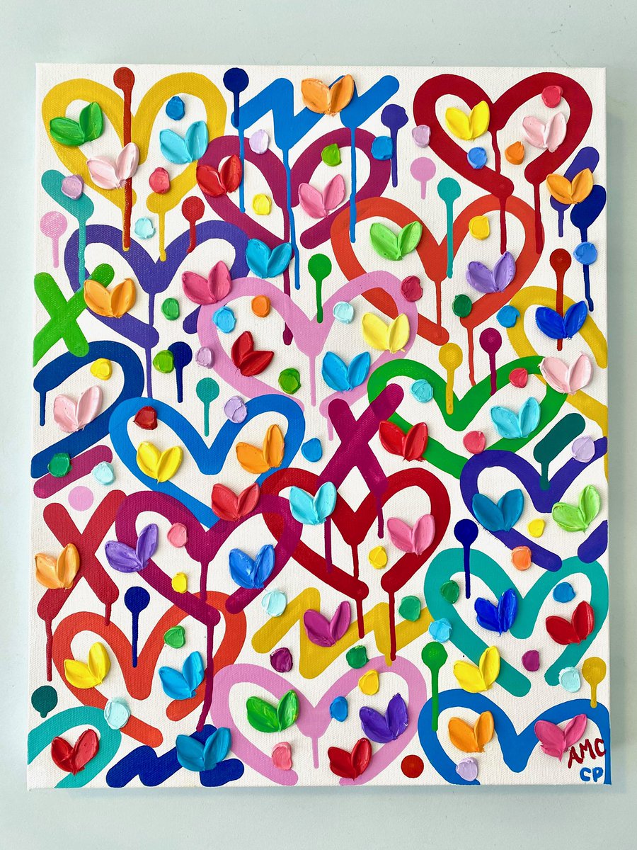 New collaborative paintings just dropped! Shop at annmariecoolick.com #coreypaige #oilpainting #interiorinspo