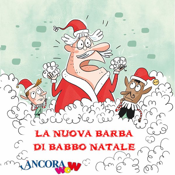 Questa notte ad alcuni di voi #santalucia porterà il carbone e ad altri i regali. Se sentite ridere, non preoccupatevi, è #santalucia che vi sta portando La nuova barba di Babbo Natale, il bellissimo libro di Caroline Crowe e Jess Pauwels 😂😂😂