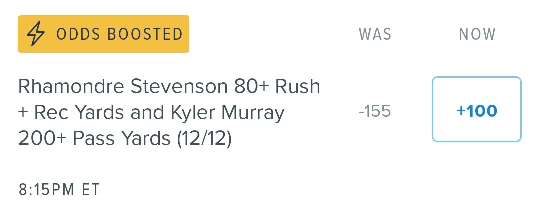 FadeTheBoostGuy's tweet photo. #FadeTheBoost
Murray still with injury concerns and facing a tough team. FanDuel knows this. More importantly, the math agrees! Take Murray under 236.5 at -115 or better.
#GamblingTwitter https://t.co/VdcV2q27GR