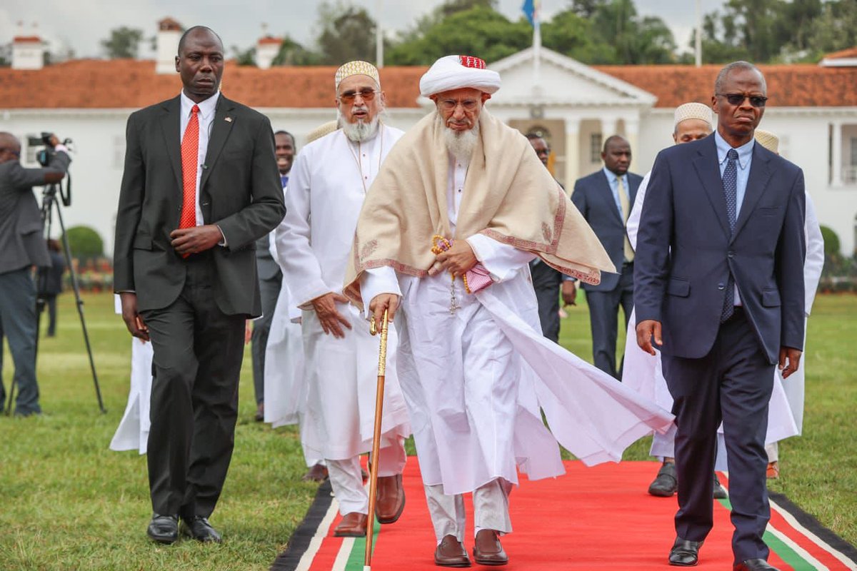 rigathi's tweet photo. I take this opportunity to congratulate His Holiness Dr Syedna Mufaddal Saifuddin for the top honours and thank the community for the development work they continue to undertake in our country. https://t.co/hlIBoszsYt