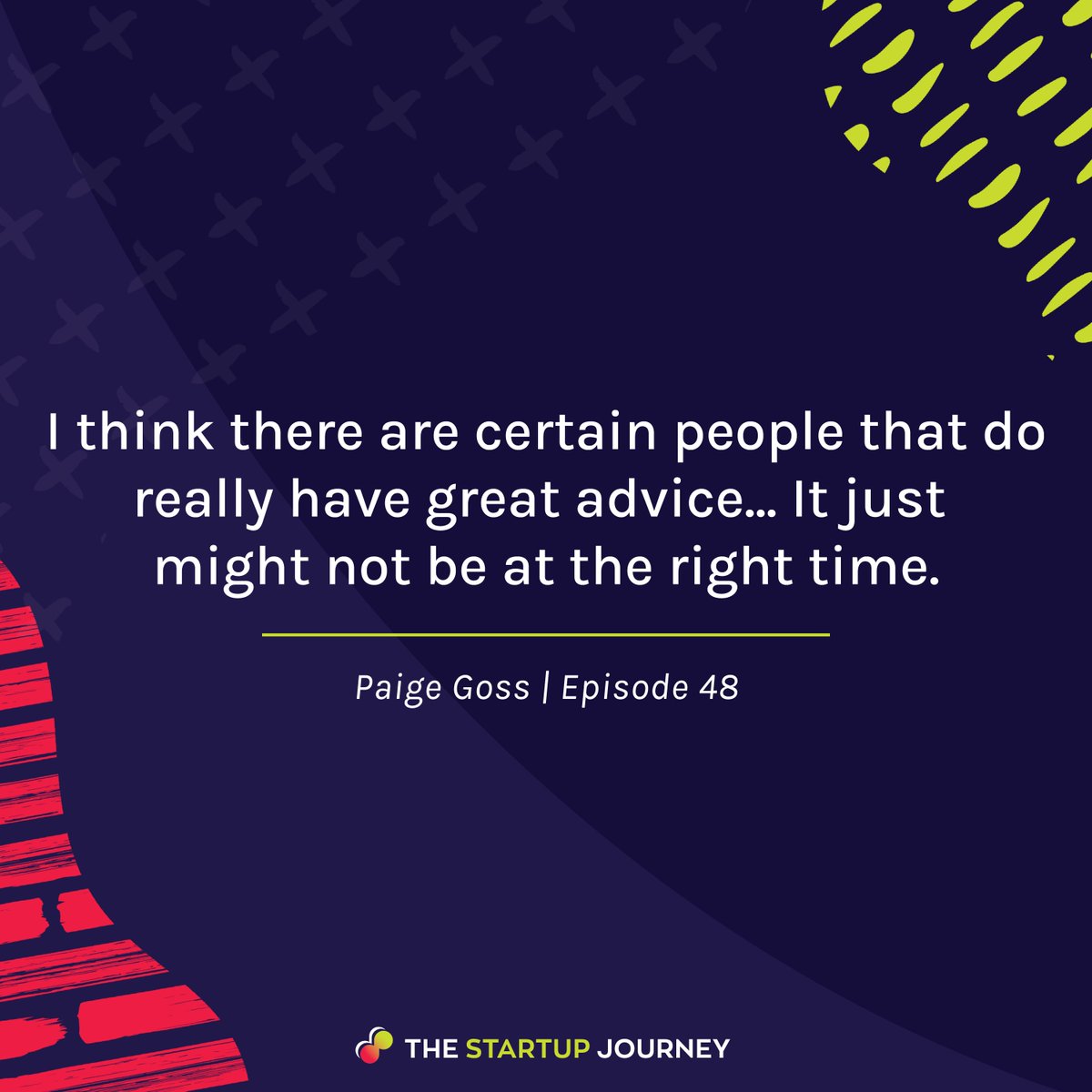 RaikaTech's tweet image. “I think there are certain people that do really have great advice… It just might not be at the right time.” -Paige Goss #Entrepreneur #Startuplife #Founder #founderjourney #techincubator #techaccelerator #entrepreneurmentors #goodadvice #startupmyths
 ed.gr/d2sea