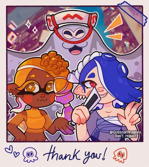 Deep cut selfie Polaroid 🍡✨
#Splatoon3 #Splatoon 