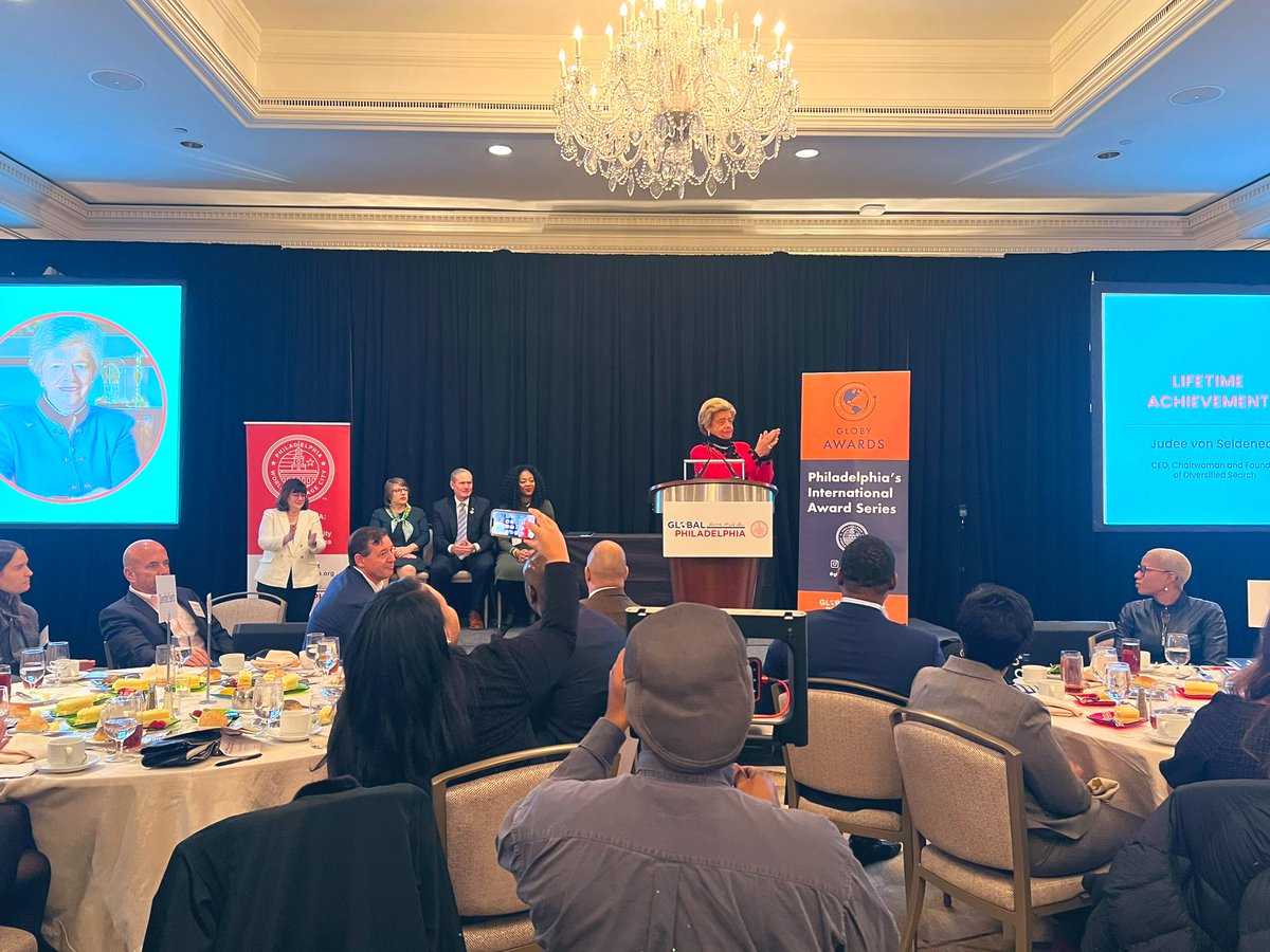 Philly PR Girl LLC (@philly_pr_girl) on Twitter photo Congrats to Judee von Seldeneck of <a href="/DivSearch/">Diversified Search Group</a> on her Lifetime Achievement award! Very well deserved! <a href="/GlobalPhila/">Global Philadelphia</a> #GlobyAwards Congrats to Judee von Seldeneck of <a href="/DivSearch/">Diversified Search Group</a> on her Lifetime Achievement award! Very well deserved! <a href="/GlobalPhila/">Global Philadelphia</a> #GlobyAwards