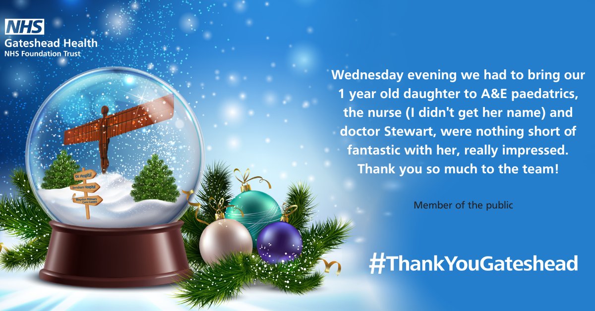 Gateshead Health NHS Foundation Trust tweet media