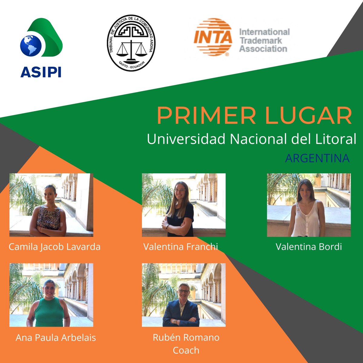 ASIPI_'s tweet photo. Desde #ASIPI felicitamos a los equipos participantes de la segunda edición del #MootCourt sobre derecho de la propiedad intelectual edición #2022. 
Fue un placer participar como coorganizadores de la mano con el @TJCA_oficial  y la @INTA https://t.co/tdzT5fJq94